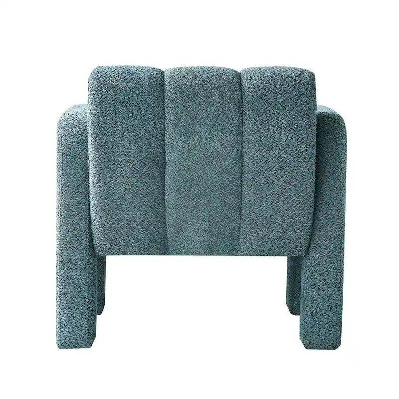 Fauteuil vert de style moderne de 31,1 pouces