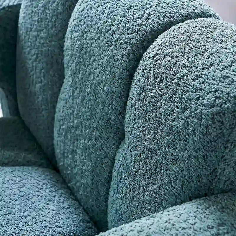 Fauteuil vert de style moderne de 31,1 pouces