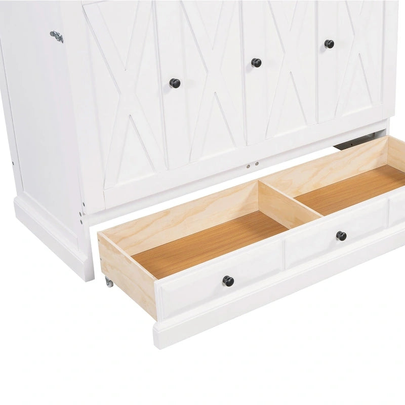 Transformable en un casier de rangement cubique peu encombrant