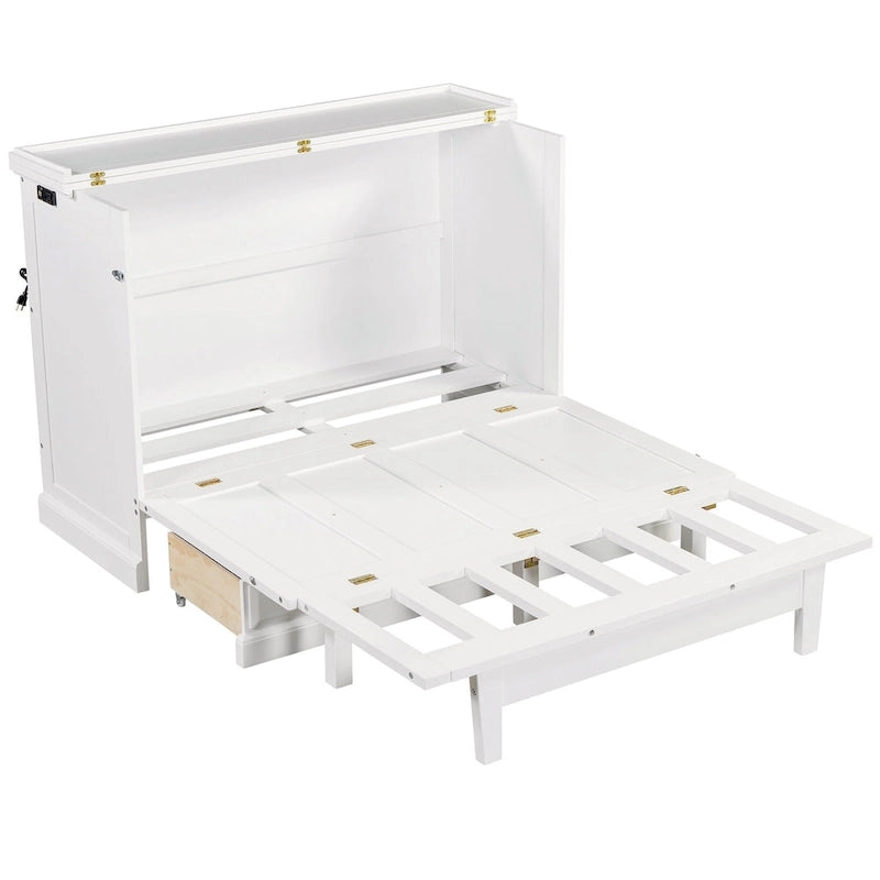 Transformable en un casier de rangement cubique peu encombrant
