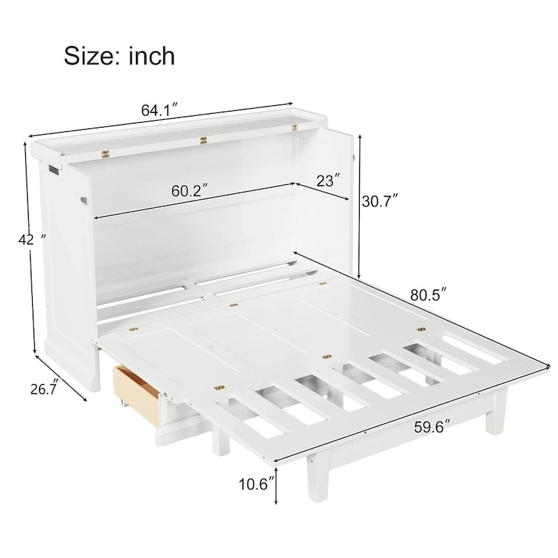 Transformable en un casier de rangement cubique peu encombrant