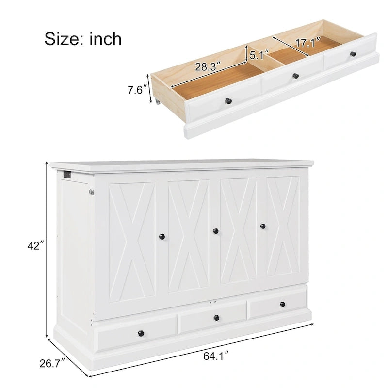 Transformable en un casier de rangement cubique peu encombrant
