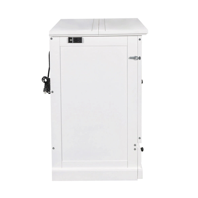 Transformable en un casier de rangement cubique peu encombrant