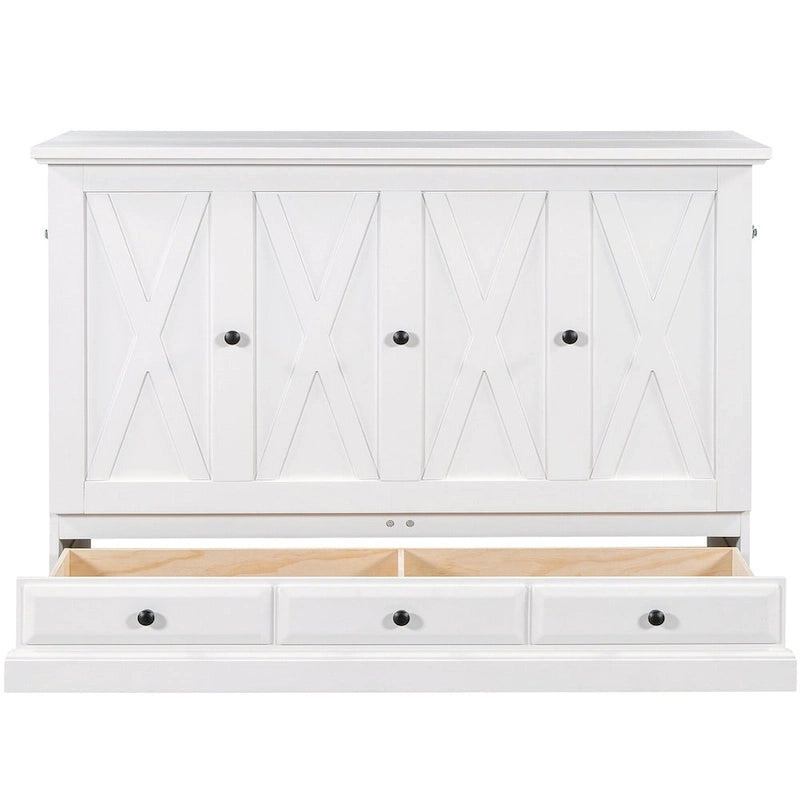 Transformable en un casier de rangement cubique peu encombrant