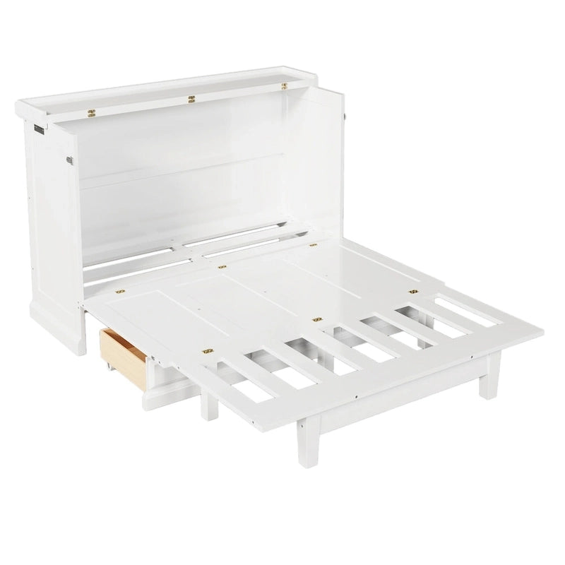 Transformable en un casier de rangement cubique peu encombrant