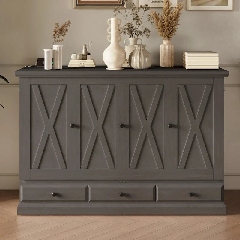 Transformable en un casier de rangement cubique peu encombrant