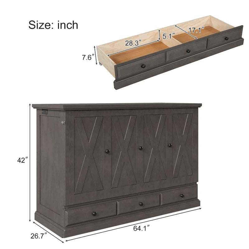Transformable en un casier de rangement cubique peu encombrant