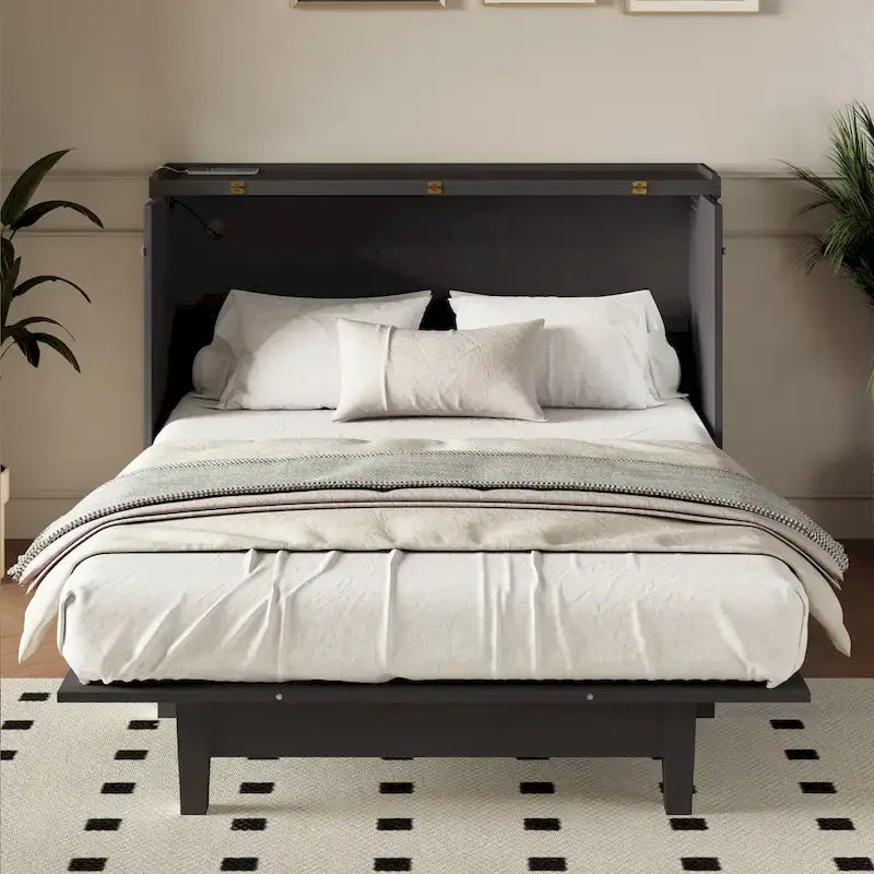 Transformable en un casier de rangement cubique peu encombrant