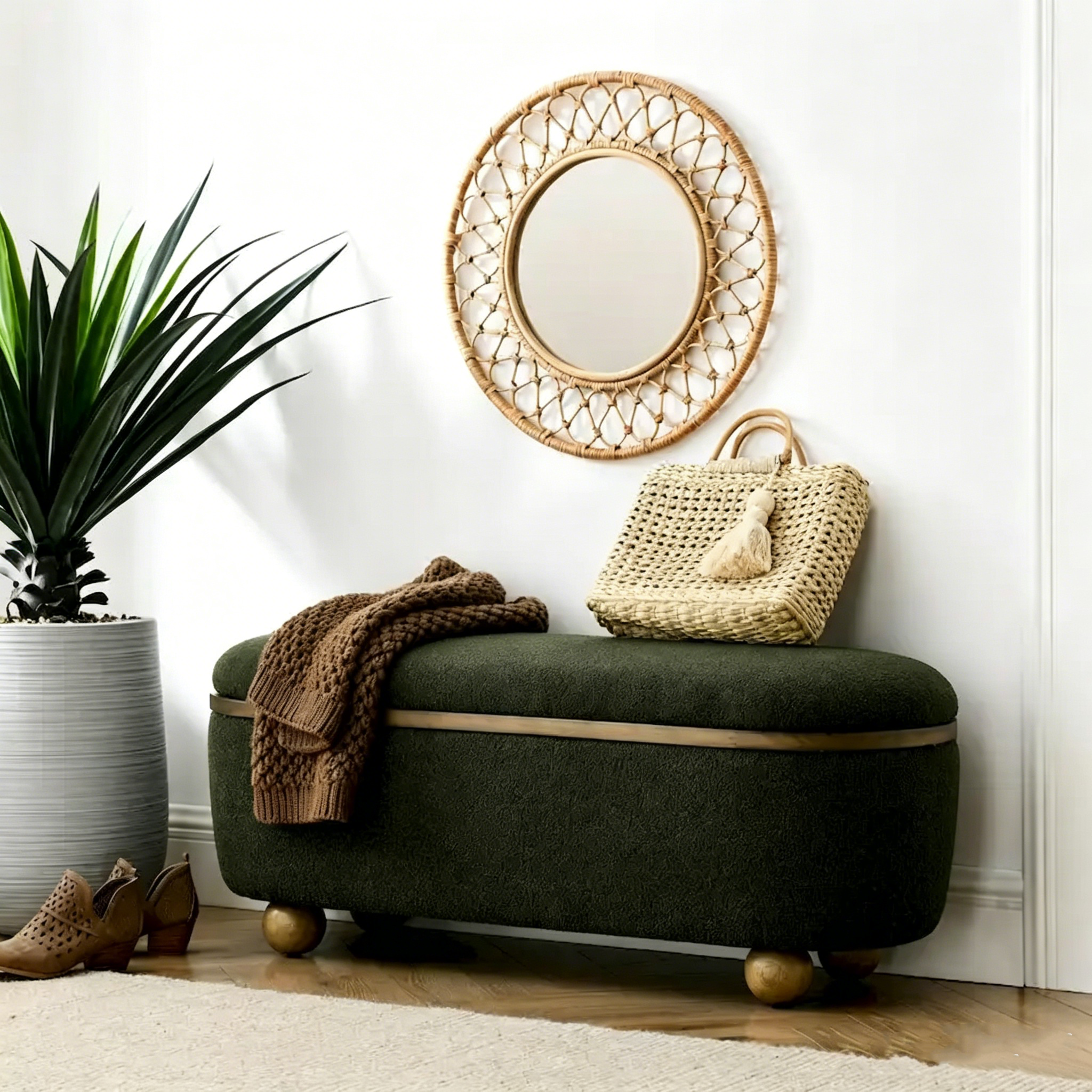 Banc de rangement