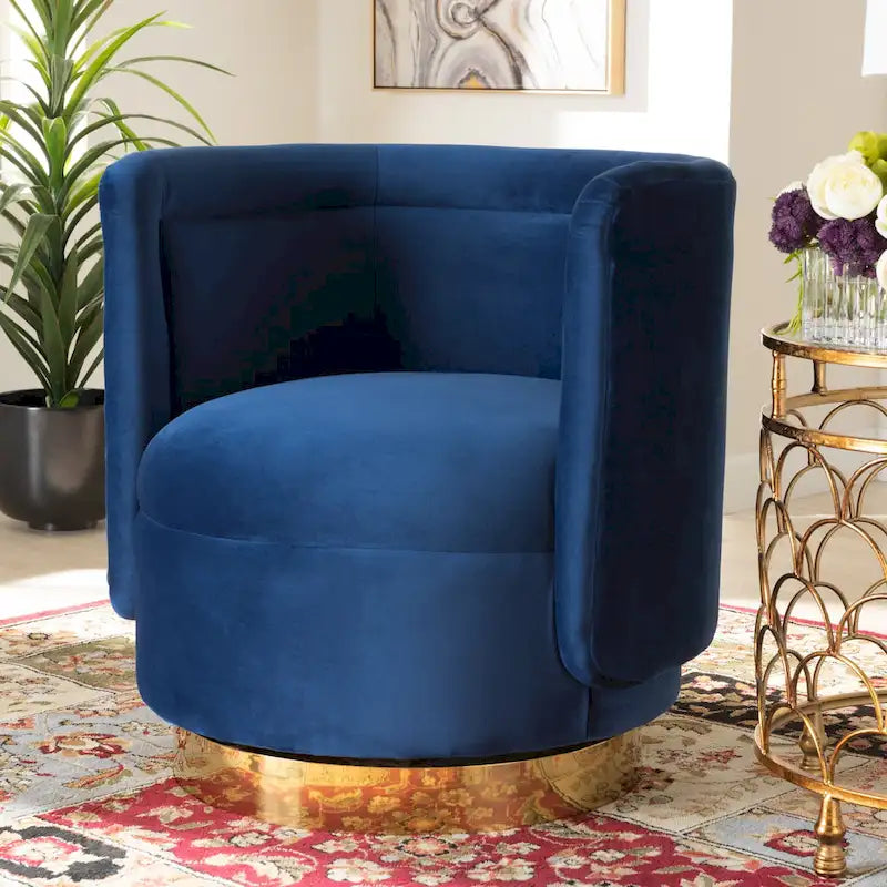 Fauteuil pivotant moelleux