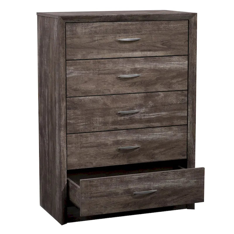 Commode haute à 5 tiroirs Newport