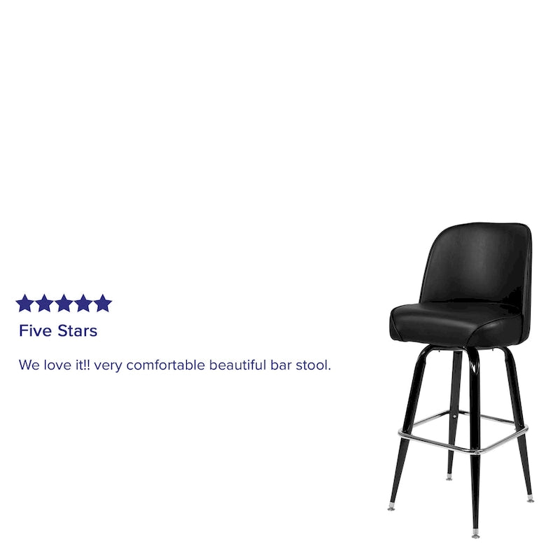 Tabourets de bar en métal, lot de 2