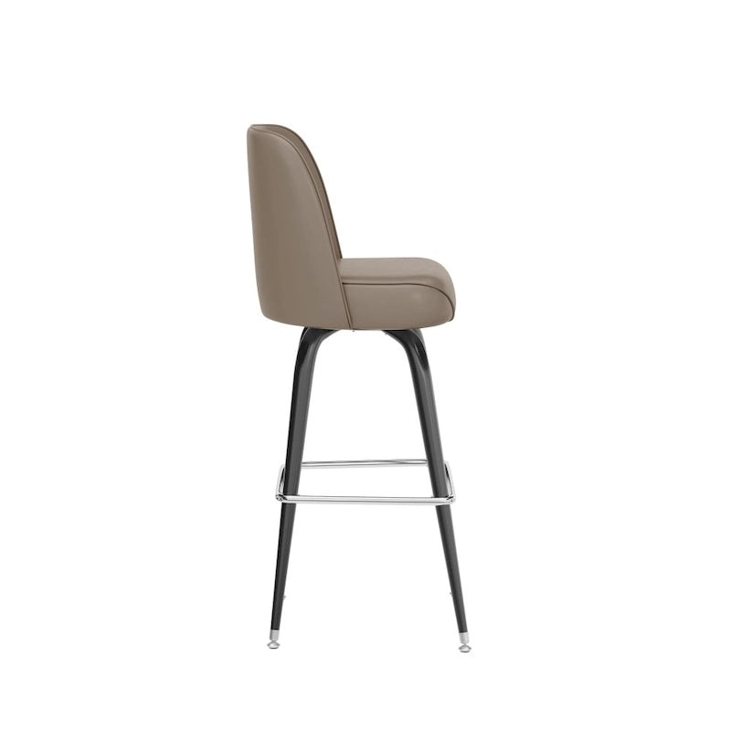 Tabourets de bar en métal, lot de 2