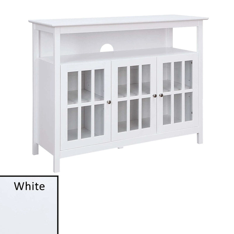 Meuble TV de luxe avec rangements et étagères