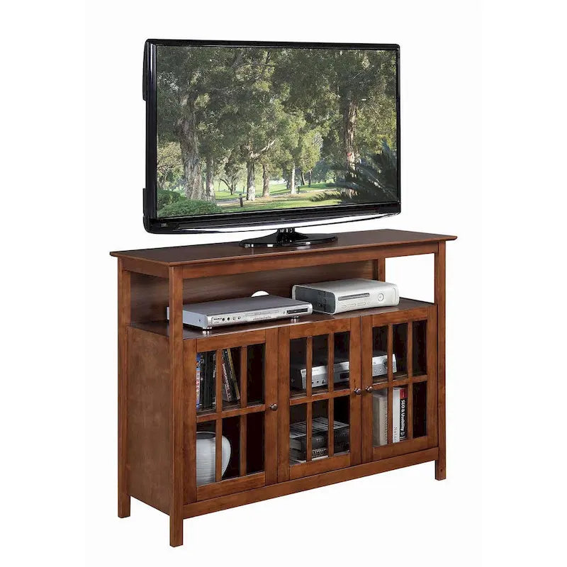 Meuble TV de luxe avec rangements et étagères