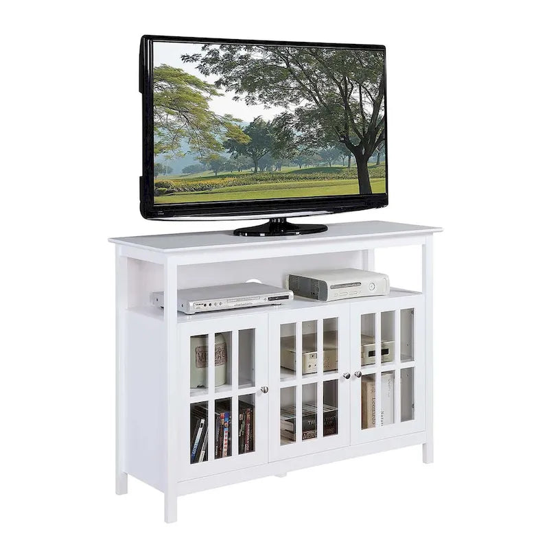 Meuble TV de luxe avec rangements et étagères