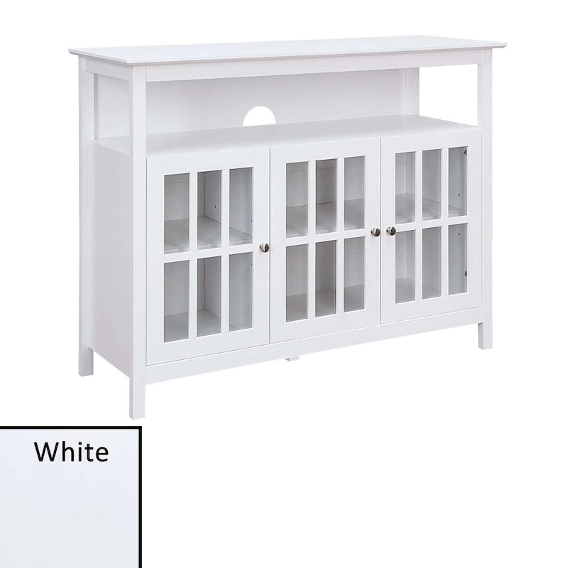 Meuble TV de luxe avec rangements et étagères
