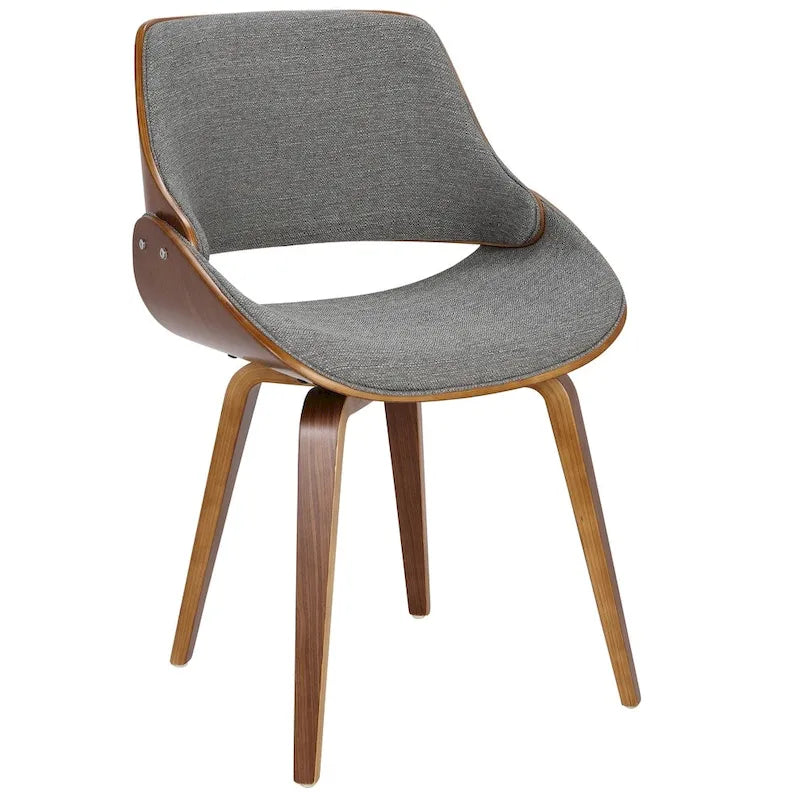 Chaise de salle à manger moderne capitonnée de style médiéval