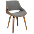 Chaise de salle à manger moderne capitonnée de style médiéval