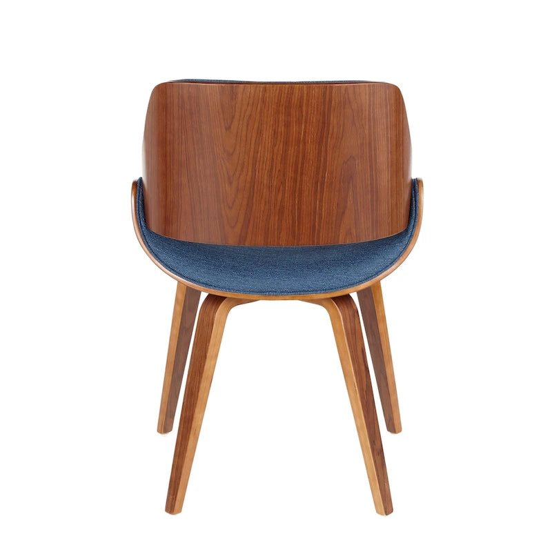 Chaise de salle à manger moderne capitonnée de style médiéval