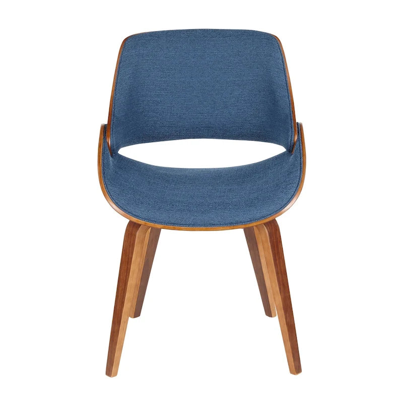 Chaise de salle à manger moderne capitonnée de style médiéval
