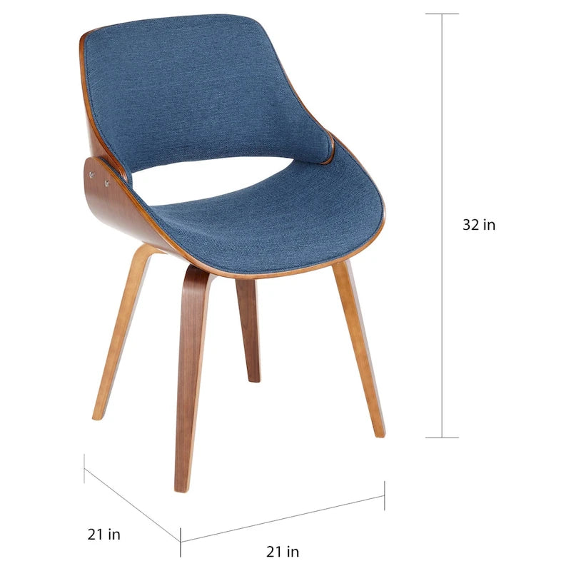 Chaise de salle à manger moderne capitonnée de style médiéval