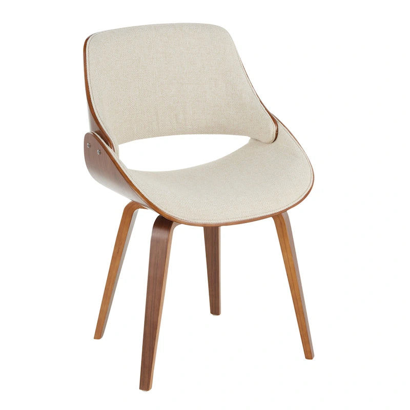 Chaise de salle à manger moderne capitonnée de style médiéval