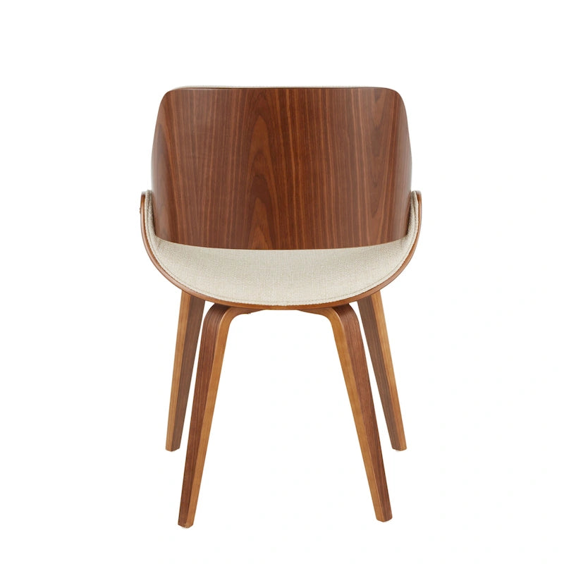 Chaise de salle à manger moderne capitonnée de style médiéval