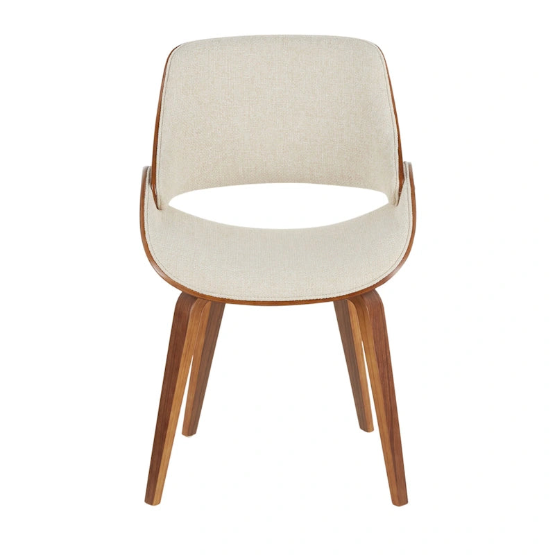 Chaise de salle à manger moderne capitonnée de style médiéval