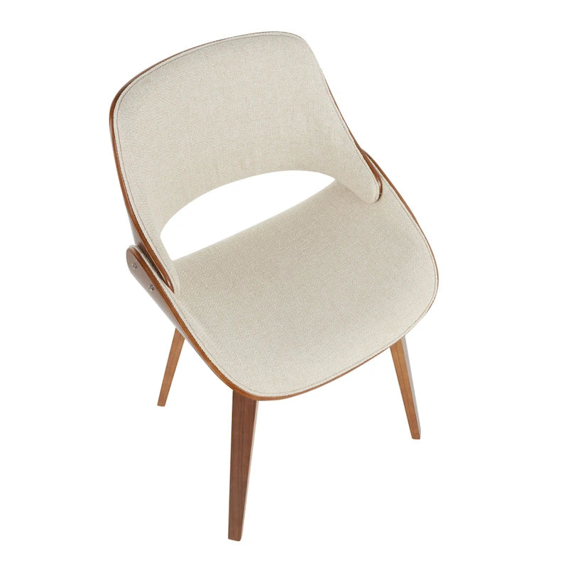 Chaise de salle à manger moderne capitonnée de style médiéval