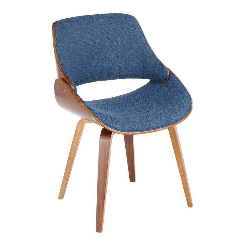 Chaise de salle à manger moderne capitonnée de style médiéval
