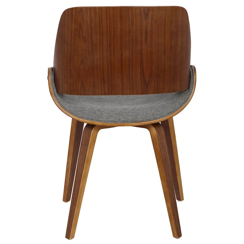 Chaise de salle à manger moderne capitonnée de style médiéval