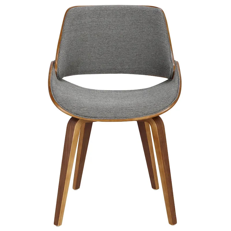 Chaise de salle à manger moderne capitonnée de style médiéval