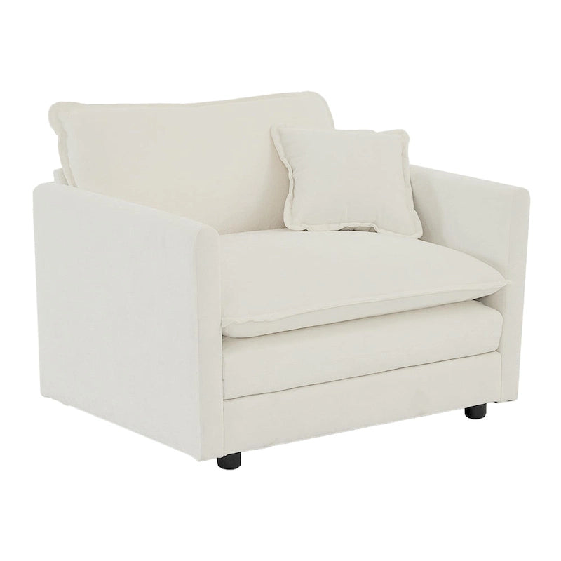Fauteuil simple, confortable et profond