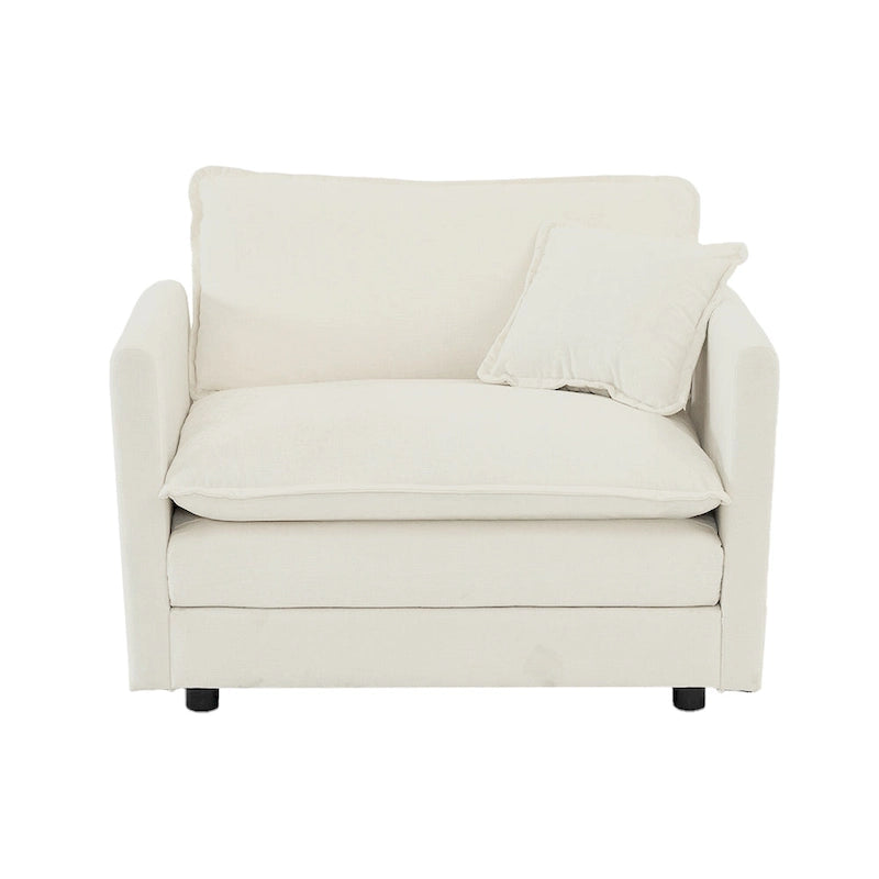 Fauteuil simple, confortable et profond
