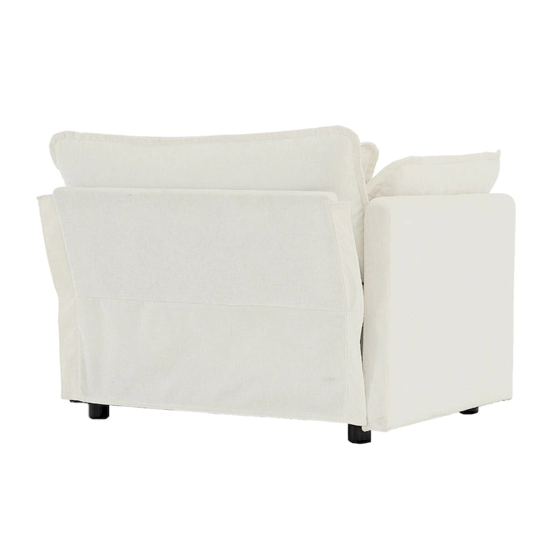 Fauteuil simple, confortable et profond