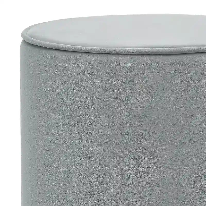 Tabouret de coiffeuse rond en velours