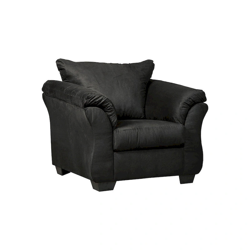 Chaise noire contemporaine