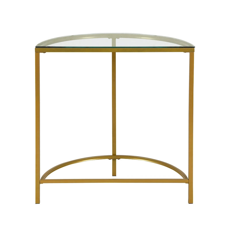Console dorée