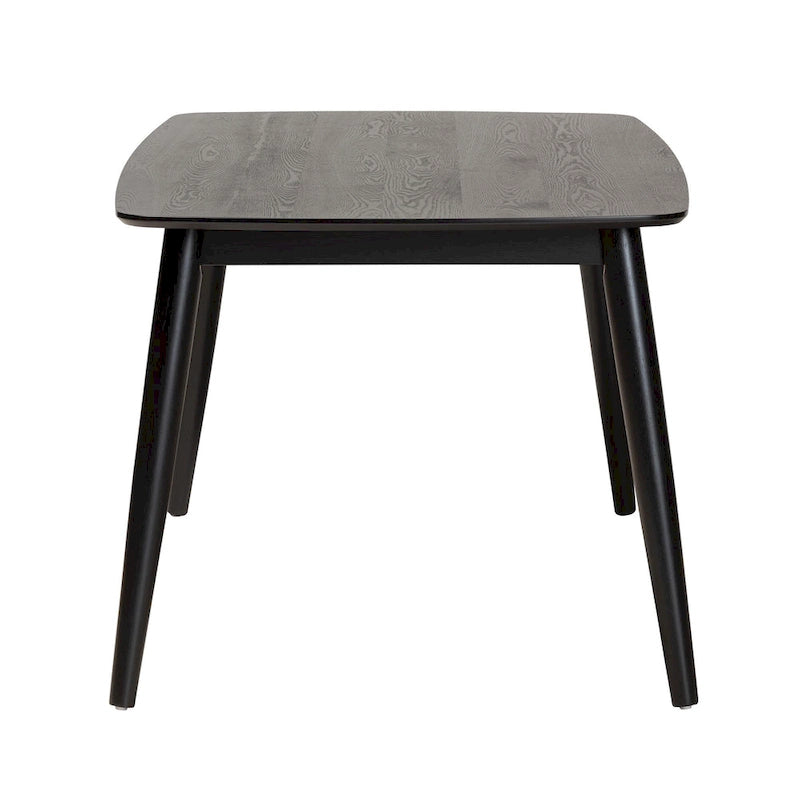 Table de salle à manger en bois fini Mid-Century Modern