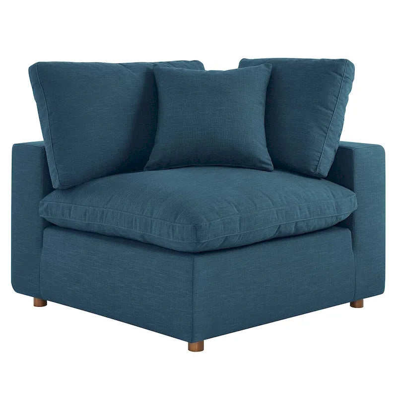 Canapé modulaire extra-épais garni de duvet