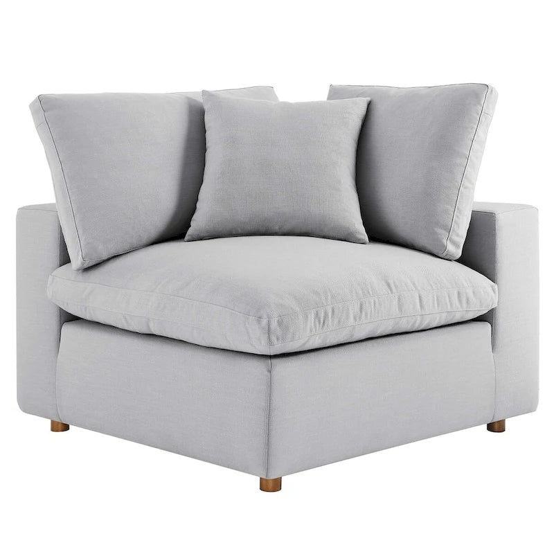 Canapé modulaire extra-épais garni de duvet
