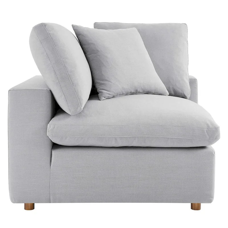 Canapé modulaire extra-épais garni de duvet