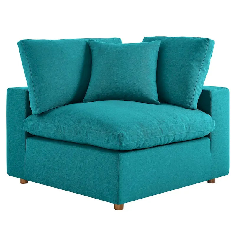 Canapé modulaire extra-épais garni de duvet