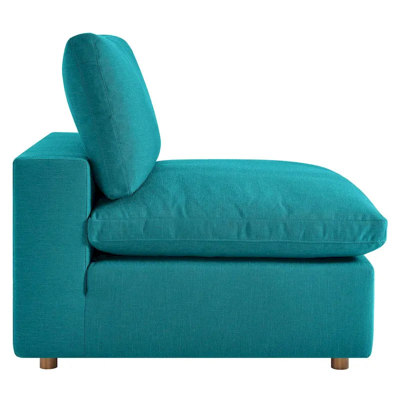 Canapé modulaire extra-épais garni de duvet