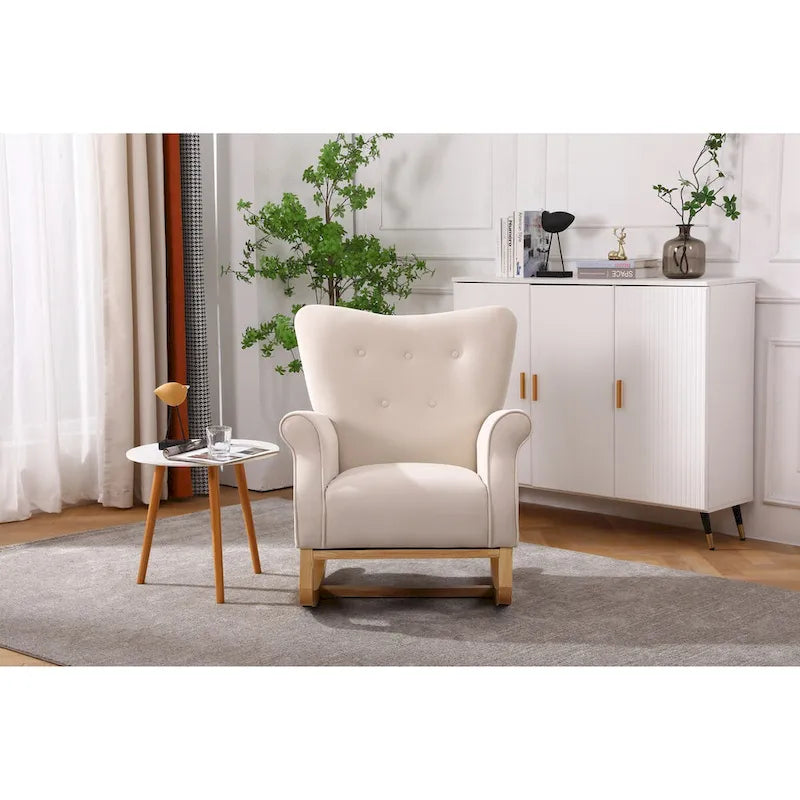 Fauteuil de salon rembourré