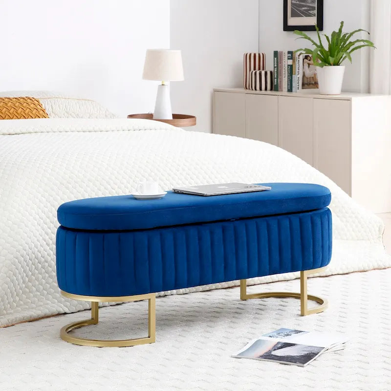 Banc de rangement, banc de chambre à coucher