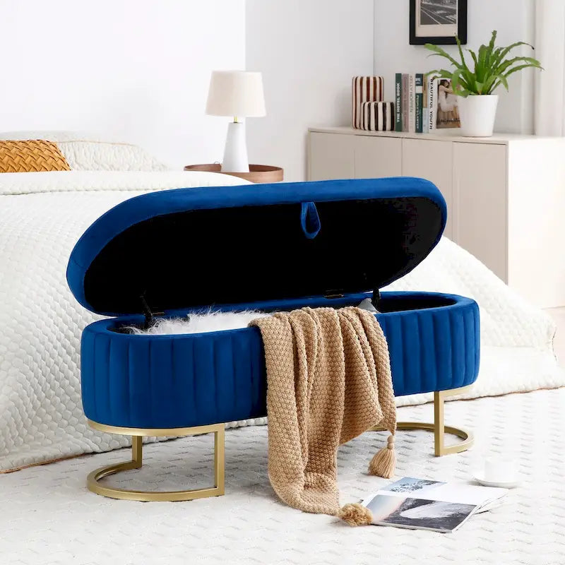 Banc de rangement, banc de chambre à coucher