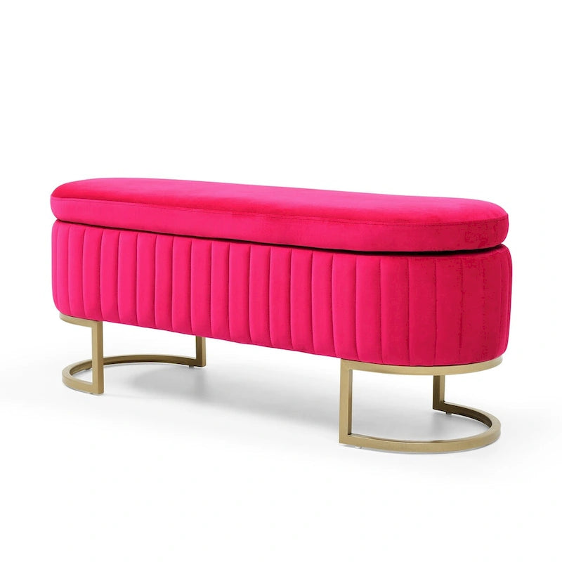 Banc de rangement, banc de chambre à coucher