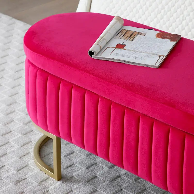Banc de rangement, banc de chambre à coucher